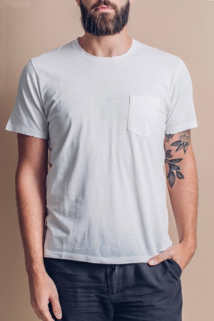 Foto do produto camiseta pima branco
